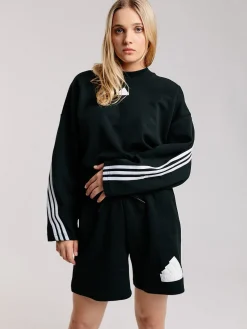 Women adidas Sportswear Hoodies & Crews-3 Stripes Sweatshirt