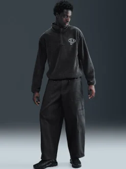 Nike Jackets & Vests-1/4 Zip Sherpa Track Top