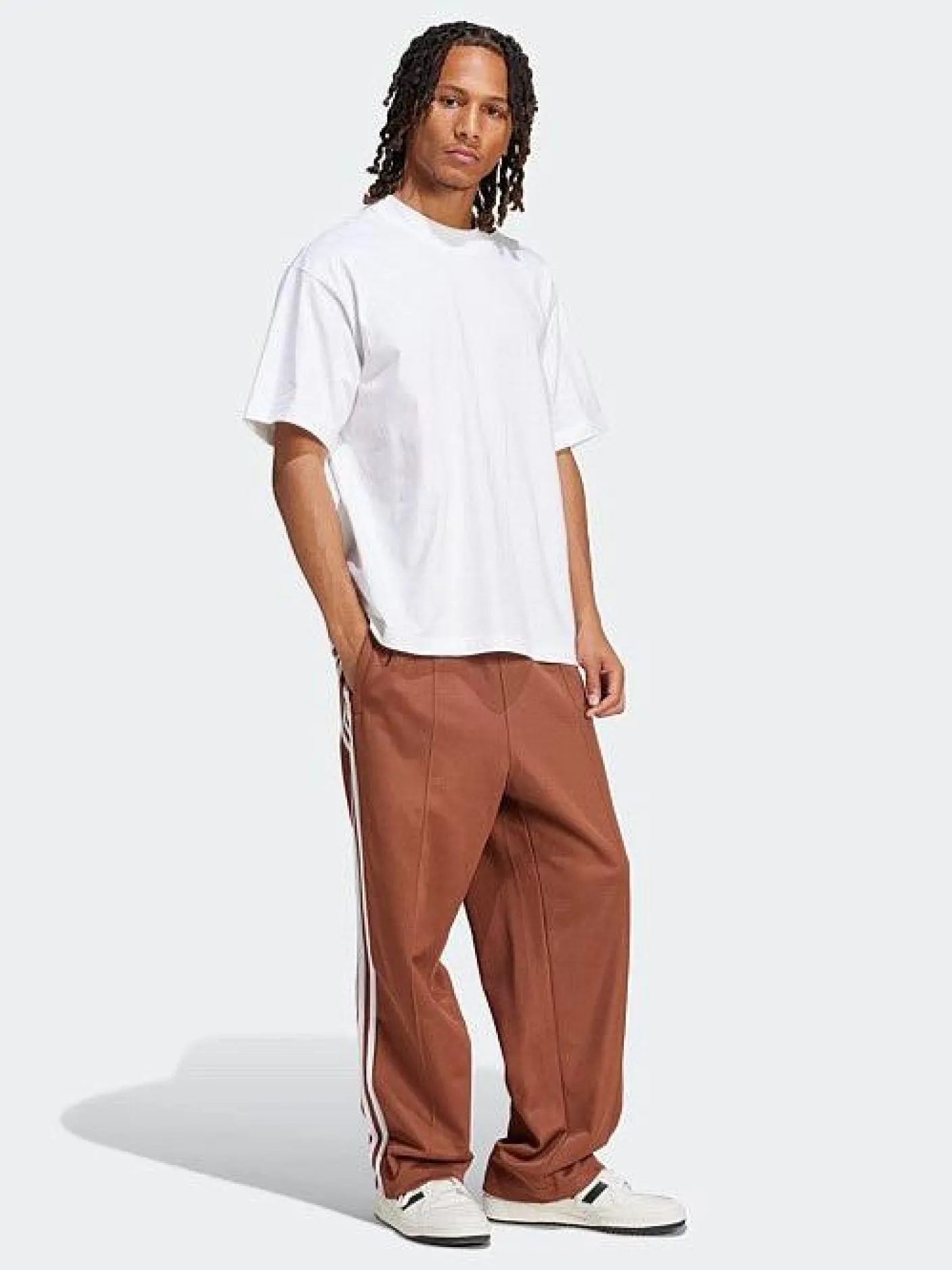 adidas Originals Pants & Sweats-Adicolor Baggy Fit Firebird Track Pants
