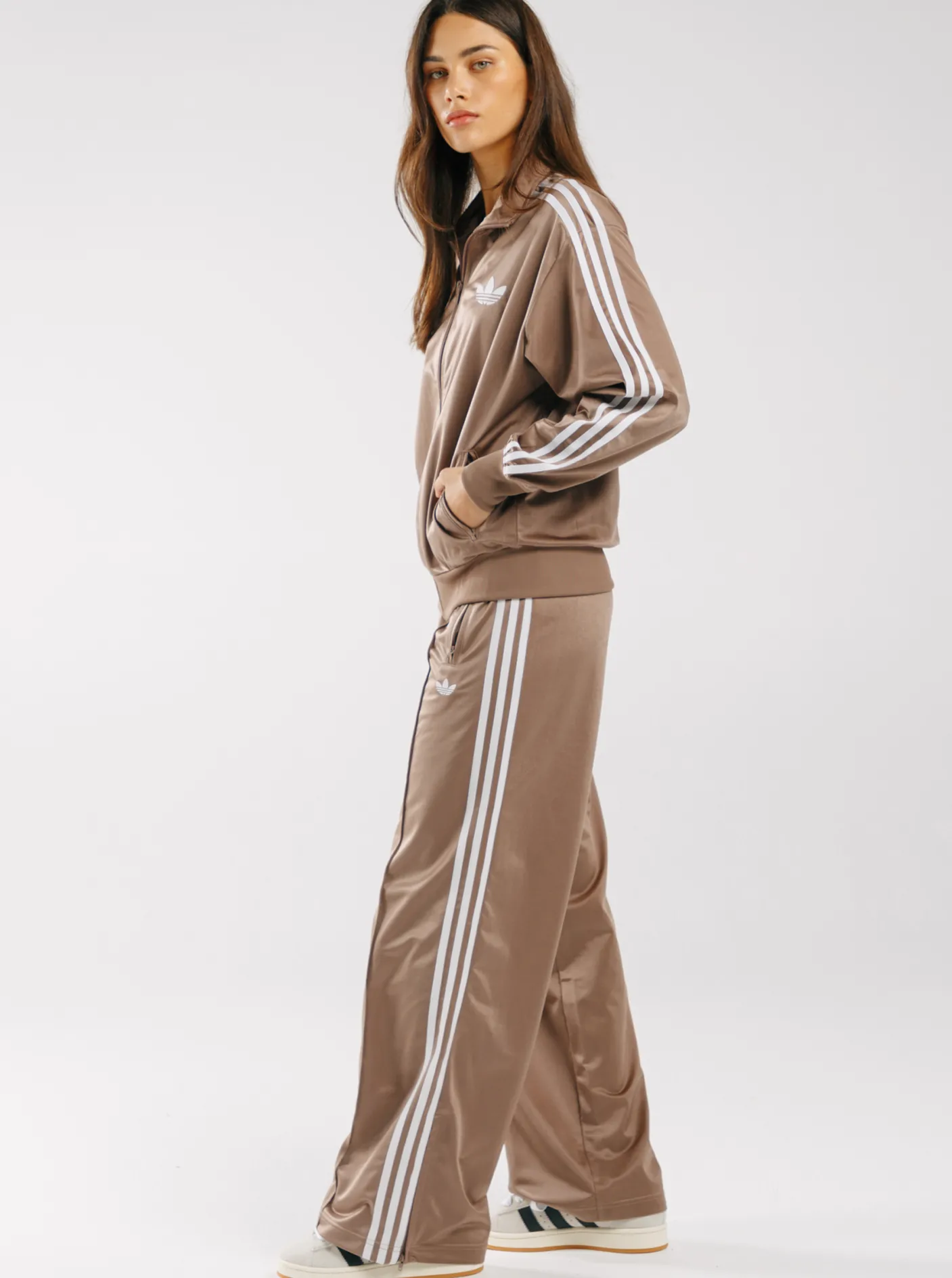 Women adidas Originals Pants|Pants & Sweats-Adicolor Classic Firebird Loose Tracksuit Bottoms