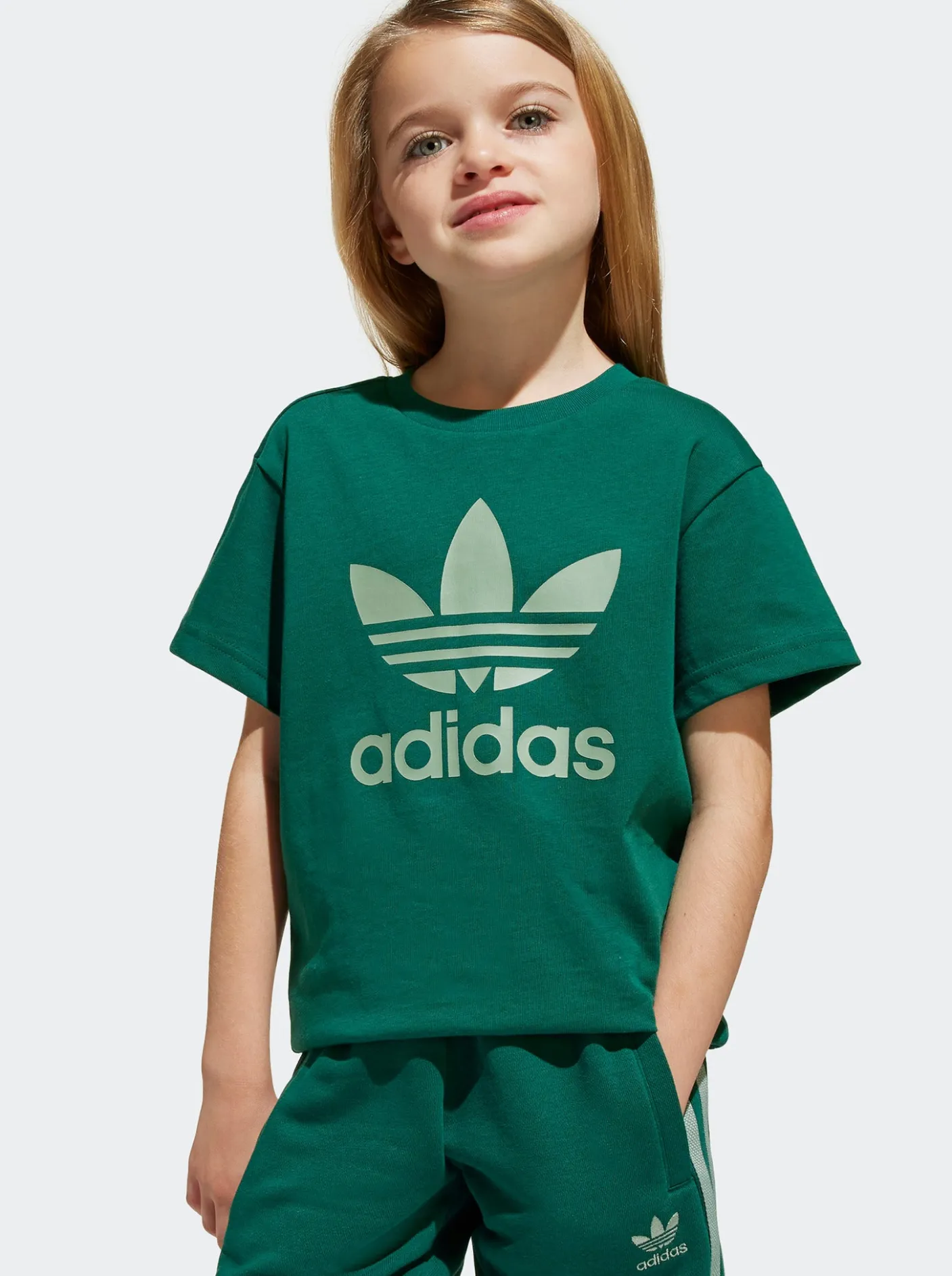 Kids adidas Originals Tees-Adicolor Shorts Tee Set Kids