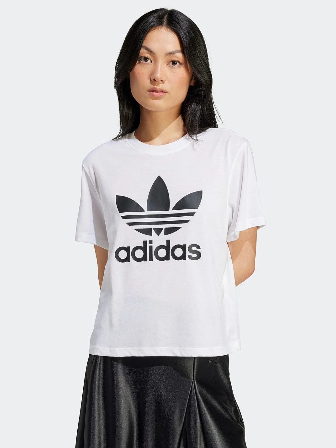 Women adidas Originals Tees & Tanks-Adicolor Trefoil Boxy T-Shirt