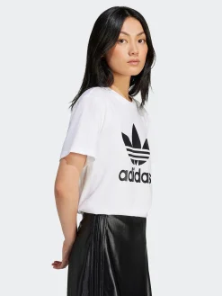 Women adidas Originals Tees & Tanks-Adicolor Trefoil Boxy T-Shirt