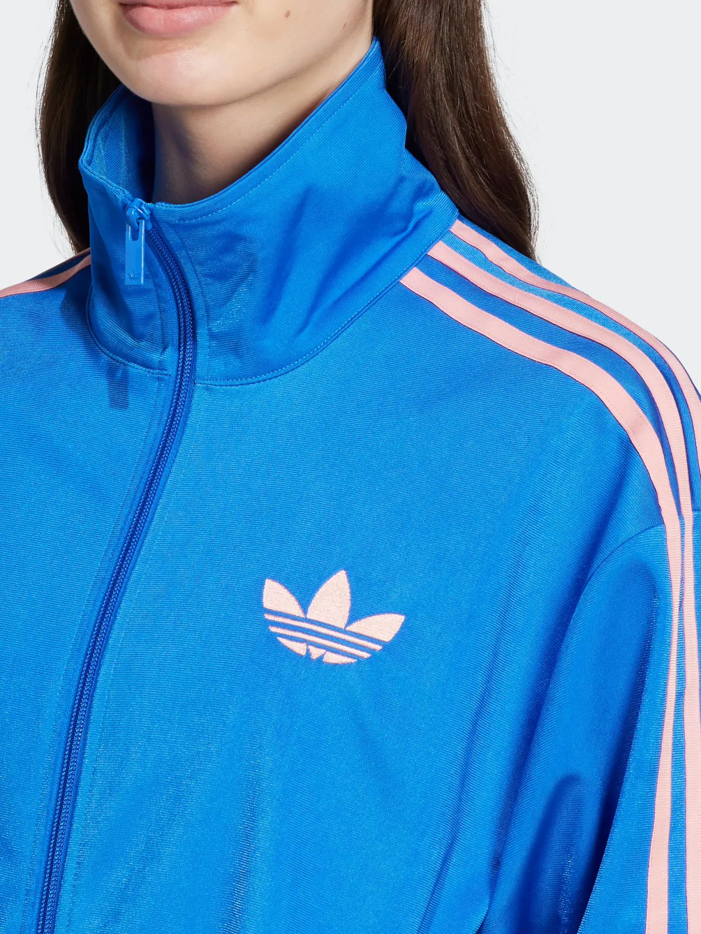 Women adidas Originals Jackets & Vests-AdiColour Classic Firebird Loose Track Top