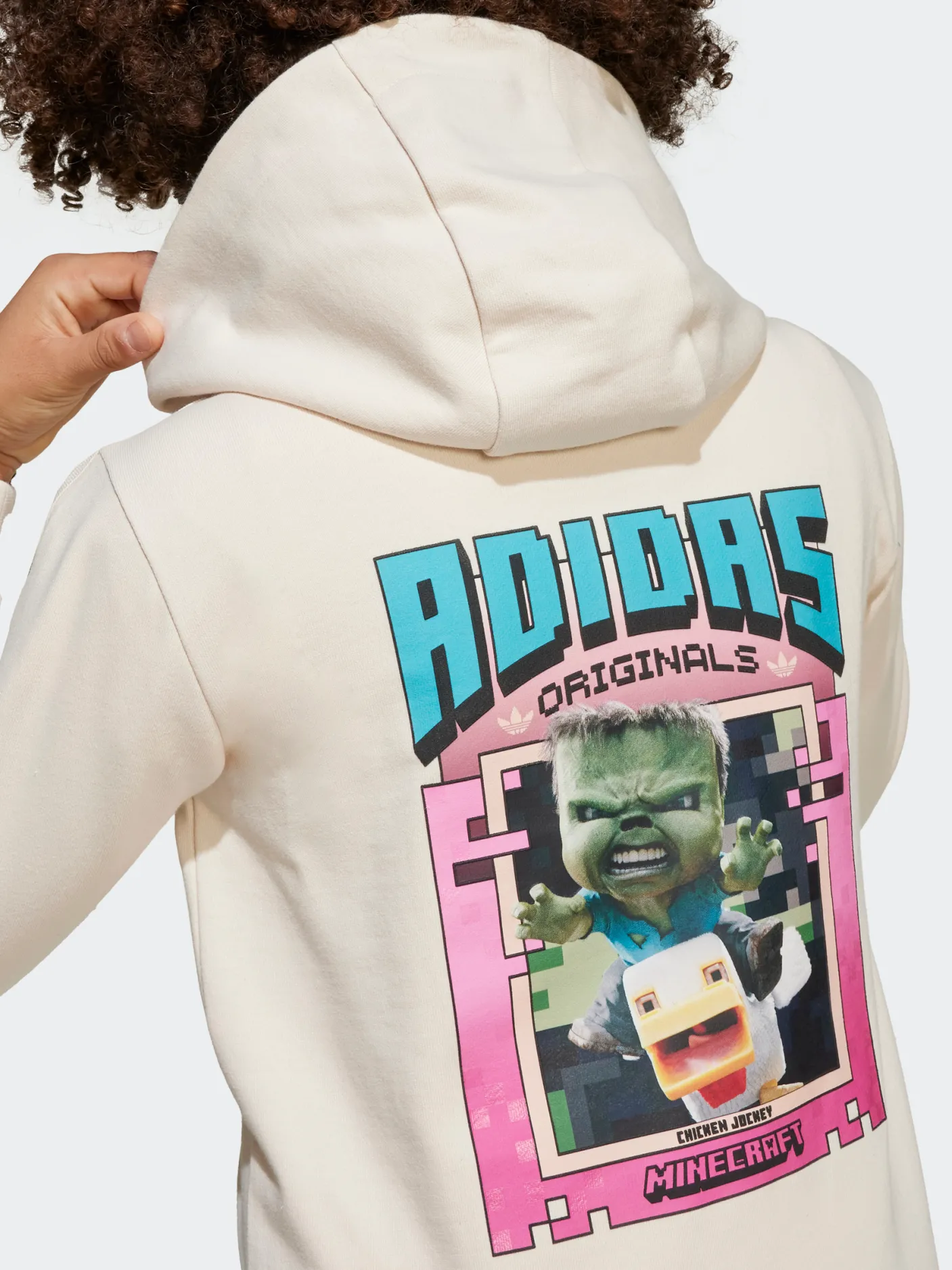 Kids adidas Originals Hoodies & Crews-X Minecraft Graphic Hoodie Kids