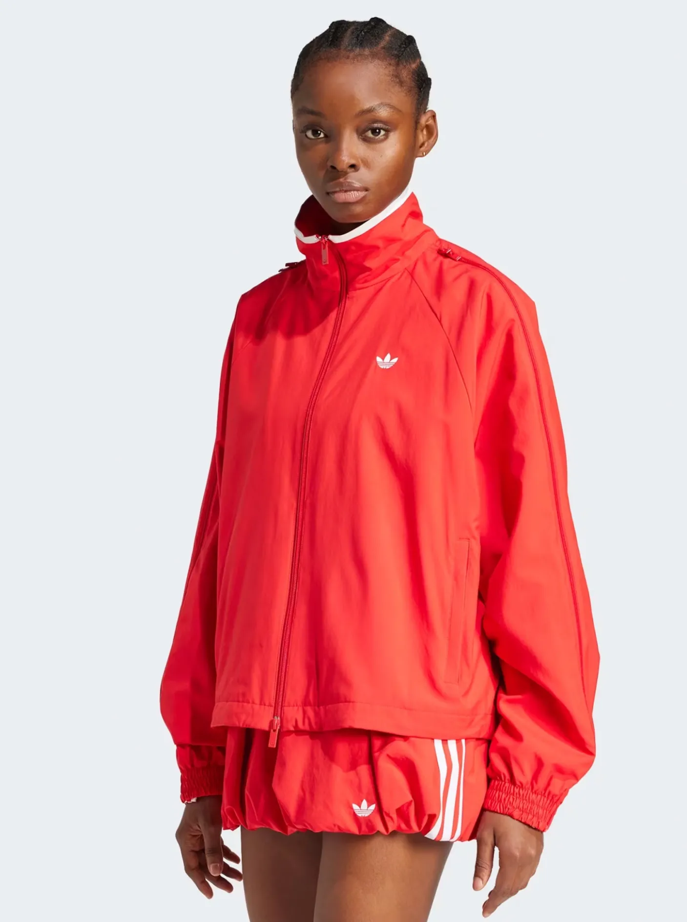 Women adidas Originals Jackets|Jackets & Vests-Adilenium Season 3 Zip Track Top