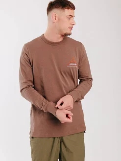 adidas Originals Tees & Singlets-Adventure Volcano Long Sleeve Tee