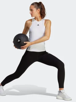 Women adidas Performance-AEROREADY Train Essentials Regular 3-Stripes Tank Top