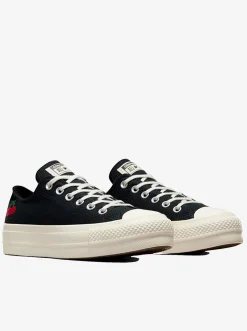 Women Converse Sneakers-All Star Lift 'Cherry On' Low Womens