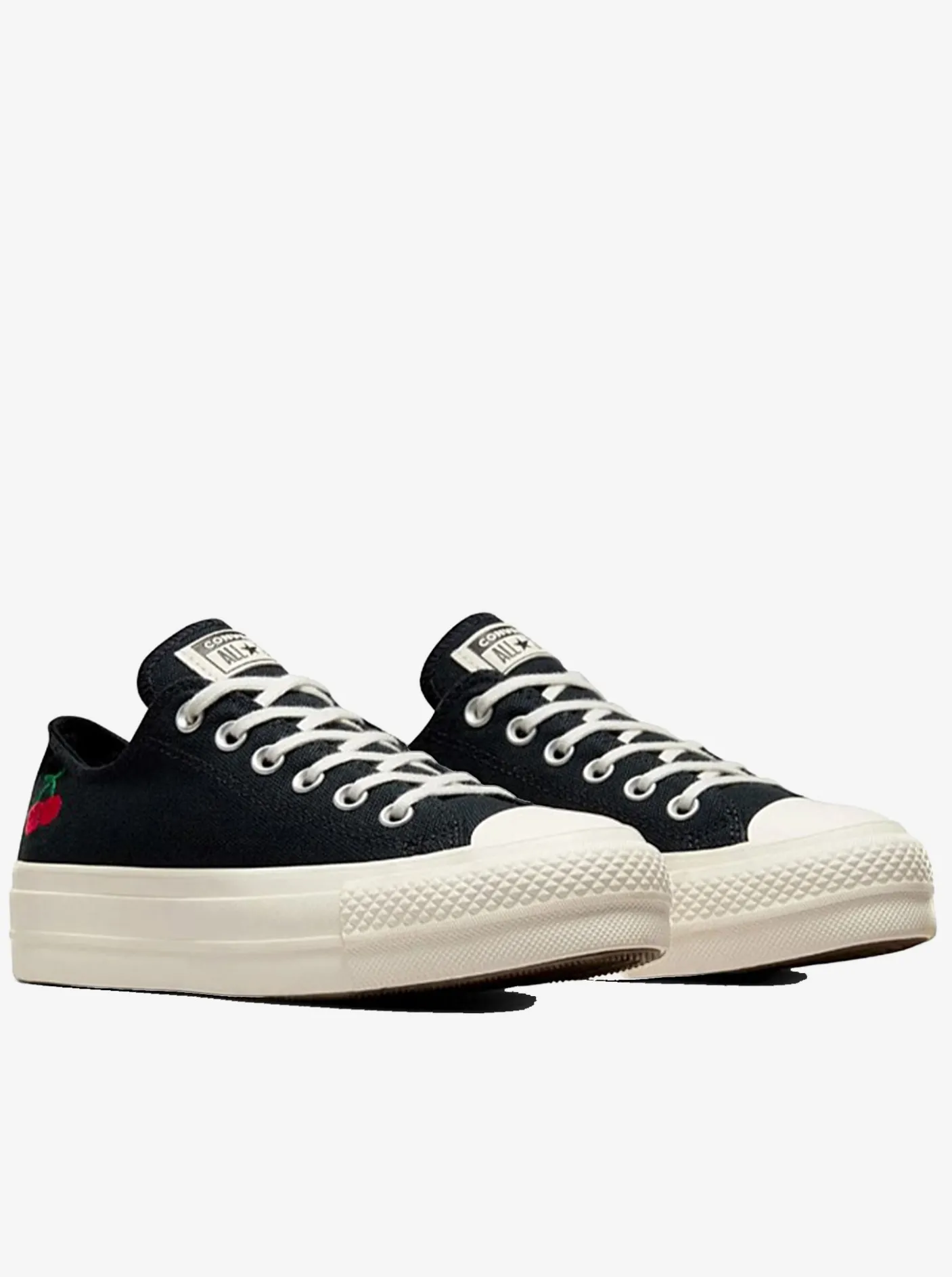 Women Converse Sneakers-All Star Lift 'Cherry On' Low Womens