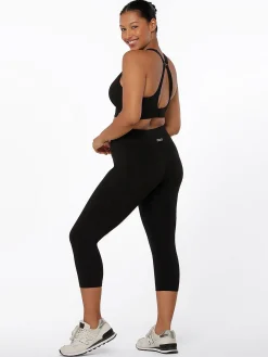 Women Lorna Jane Tights-Amy Phone Pocket 7/8 Tights