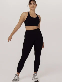 Women Lorna Jane Training|Tights-Amy Phone Pocket Ankle Biter Tech Leggings