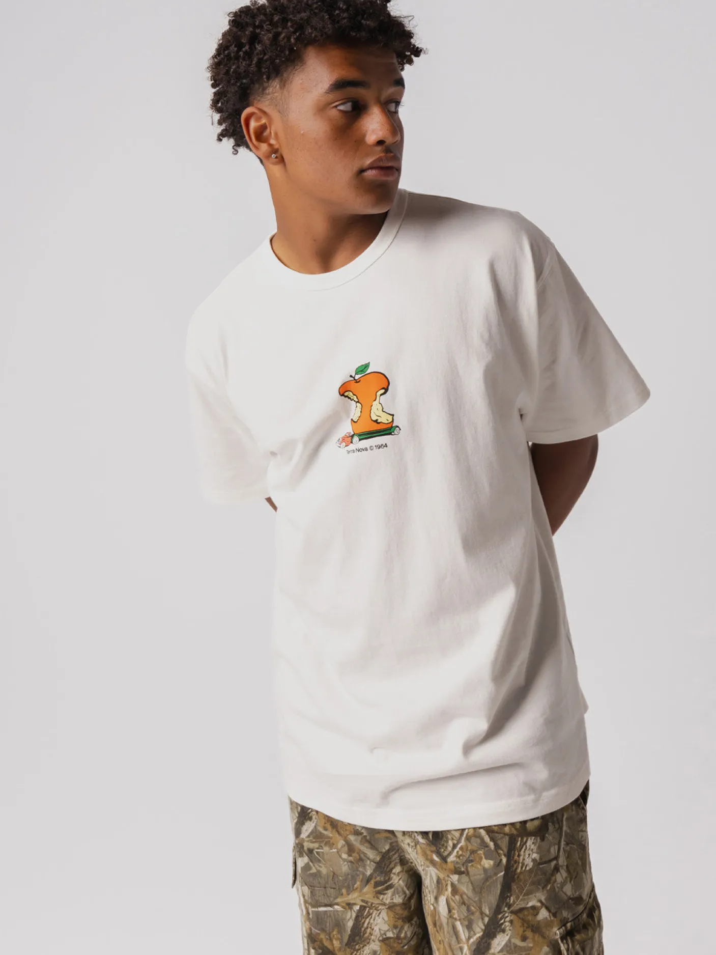 Terra Nova Tees & Singlets-Apple Graphic Tee