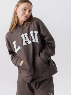 Women LAV Hoodies & Crews-Applique Hoodie