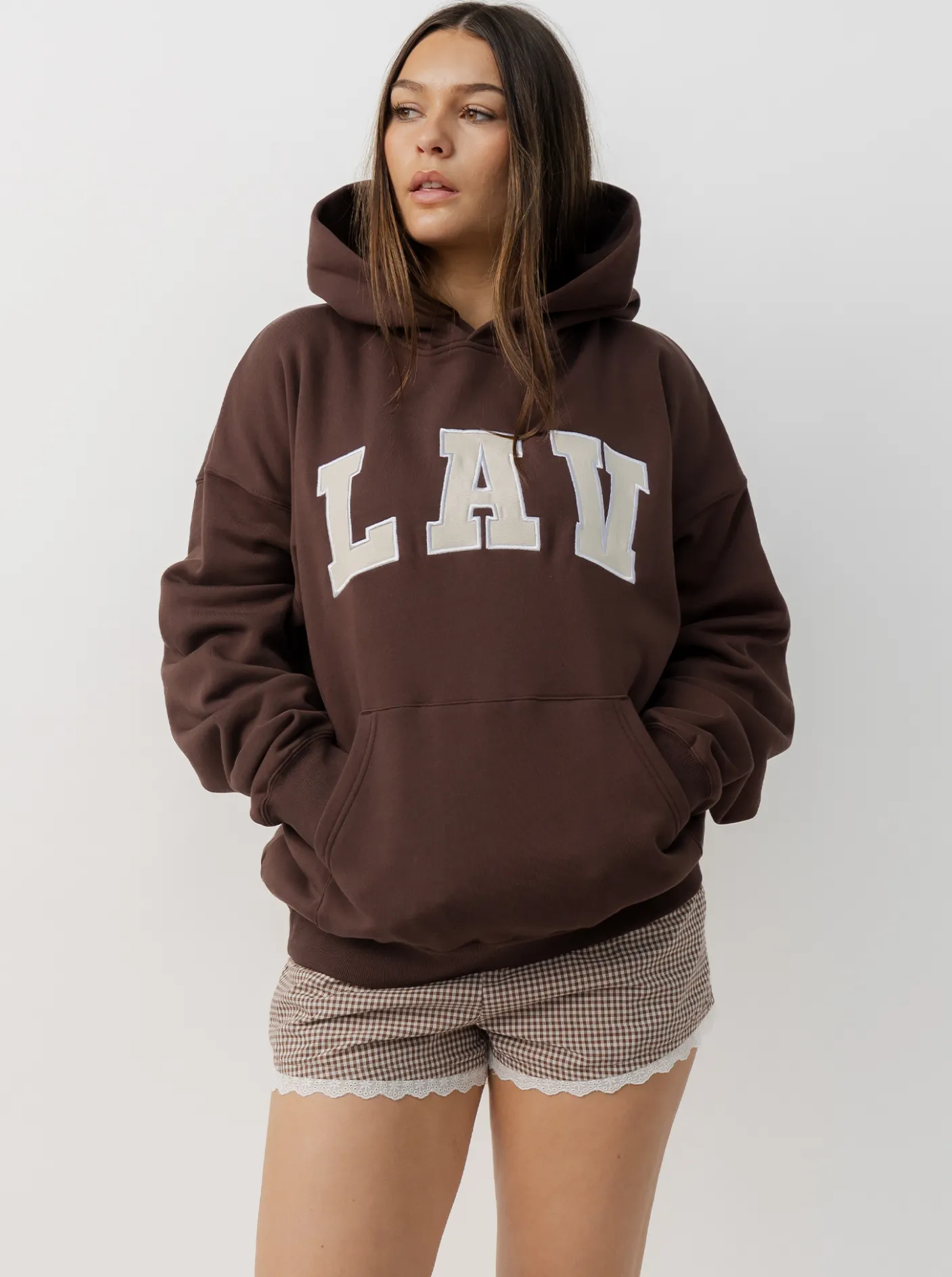 LAV Hoodies & Crews-Applique Hoodie