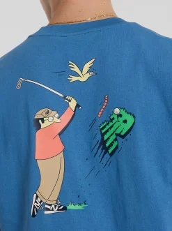 New Balance Tees & Singlets-Athletics Golf Cartoon T-Shirt