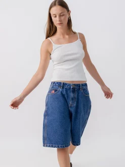 Women LA Vintage Shorts|Shorts-Baggy Denim Shorts