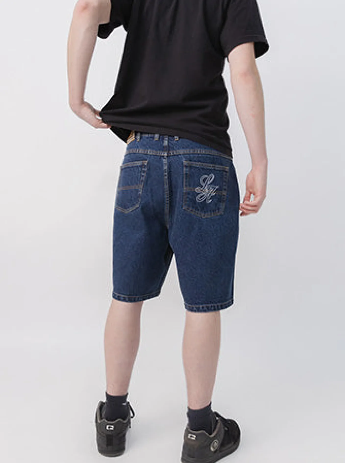 Women LAV Shorts|Shorts-Baggy Denim Shorts
