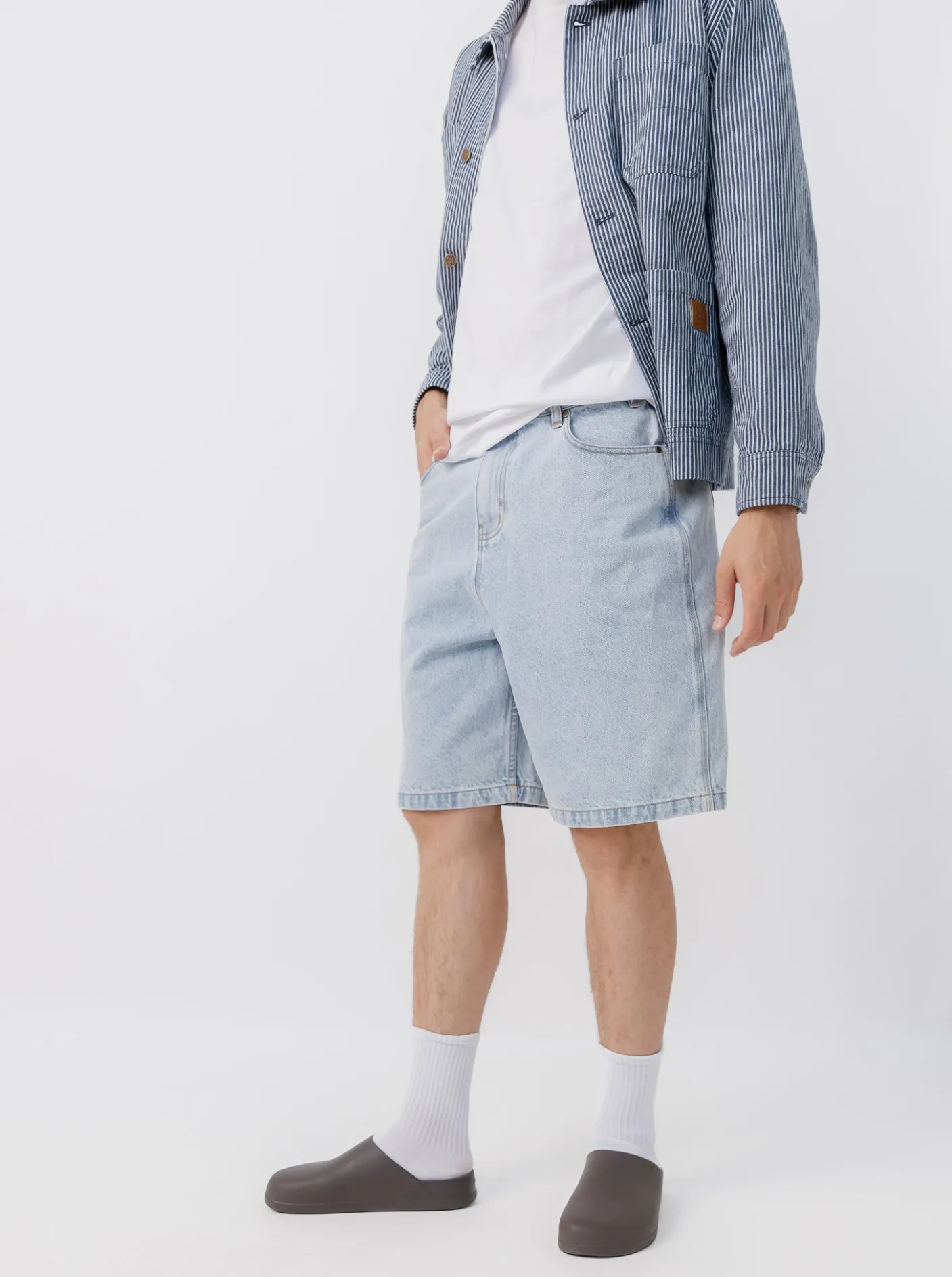 Women LAV Shorts|Shorts-Baggy Denim Shorts