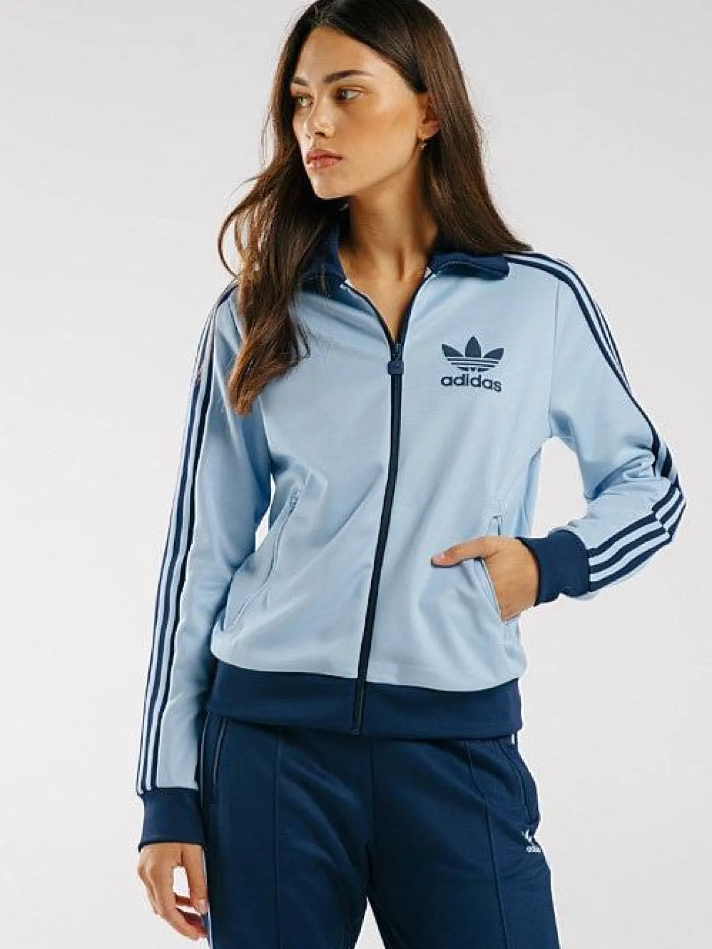 Women adidas Originals Jackets & Vests-Beckenbauer Track Top