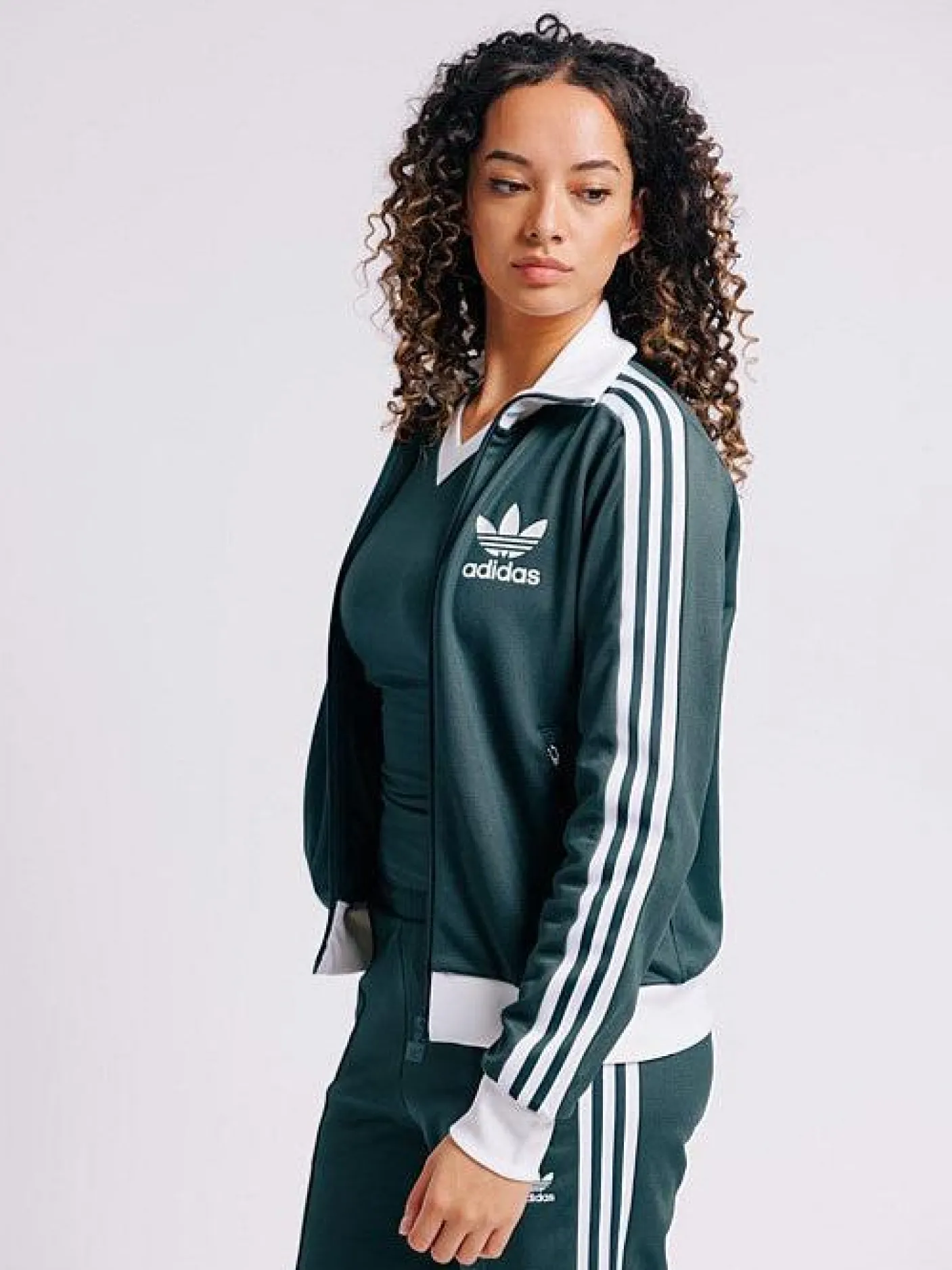 Women adidas Originals Jackets & Vests-Beckenbauer Track Top