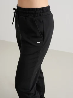 Women Aimn Pants & Sweats-Black Comfy Modal Pants