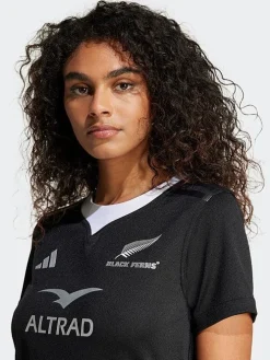 adidas Rugby Jerseys|Performance-Black Ferns Rugby AEROREADY Jersey