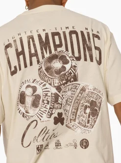 Mitchell & Ness Tees & Singlets-Boston Celtics Mono Champs Tee