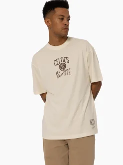 Mitchell & Ness Tees & Singlets-Boston Celtics Mono Champs Tee