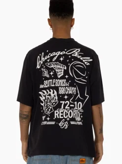 Mitchell & Ness Tees & Singlets-Chicago Bulls Roll The Dice Tee