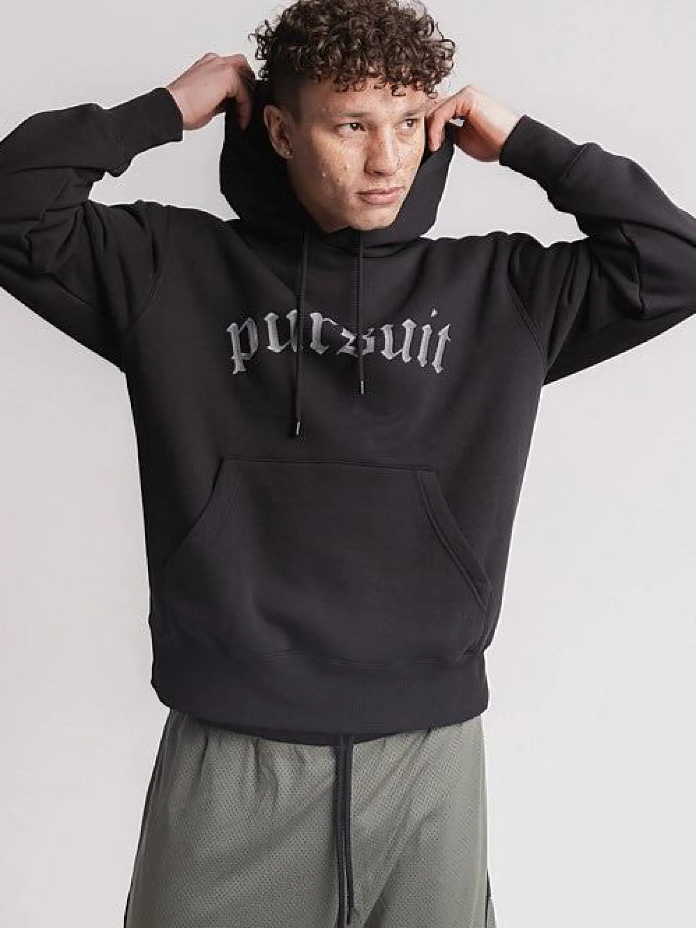 Pursuit of Happiness Tees & Singlets-Chrome Heavyweight Pullover in Black