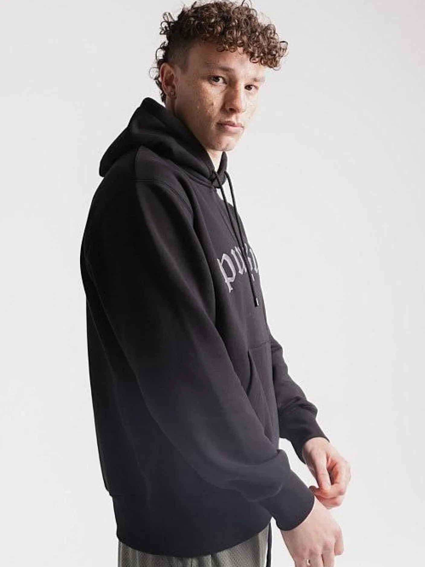 Pursuit of Happiness Tees & Singlets-Chrome Heavyweight Pullover in Black