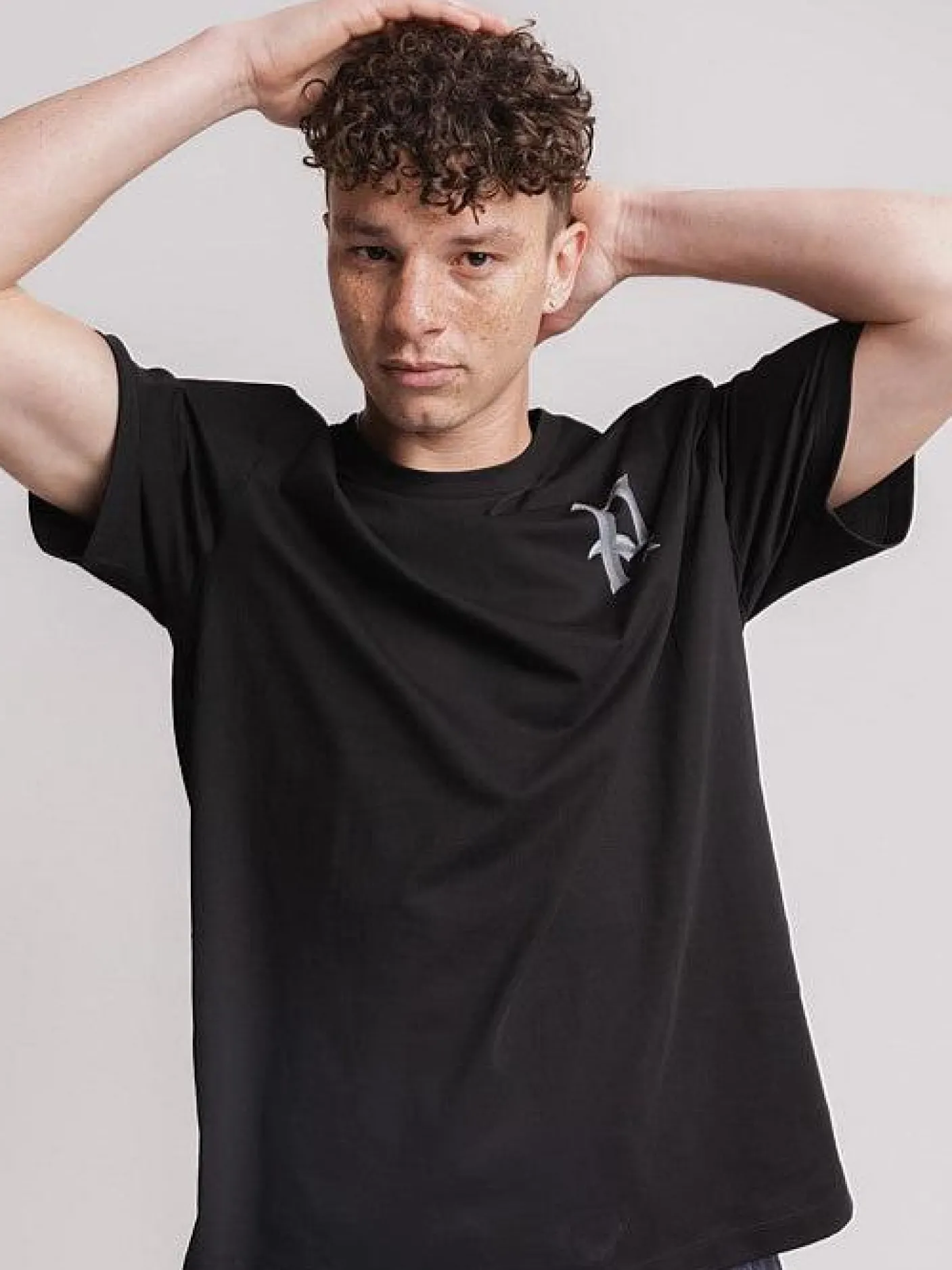 Pursuit of Happiness Tees & Singlets-Chrome Track Tee in Black
