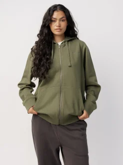 The Joggers Club Hoodies & Crews-Classic Full Zip In Fern