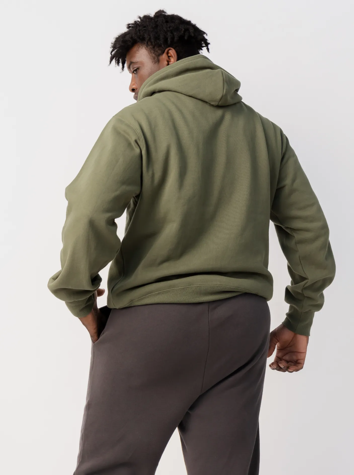 The Joggers Club Hoodies & Crews-Classic Hoodie In Fern