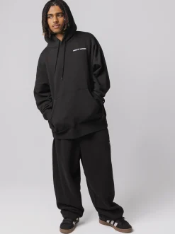 Pursuit of Happiness Hoodies & Crews-Classic Logo Heavyweight Pullover in Court Black