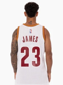 Mitchell & Ness Nba Jerseys-Cleveland Cavaliers 2015-16 Lebron James Swingman Jersey