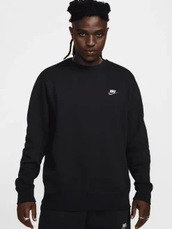 Nike Hoodies & Crews-Club Fleece Crewneck Sweatshirt