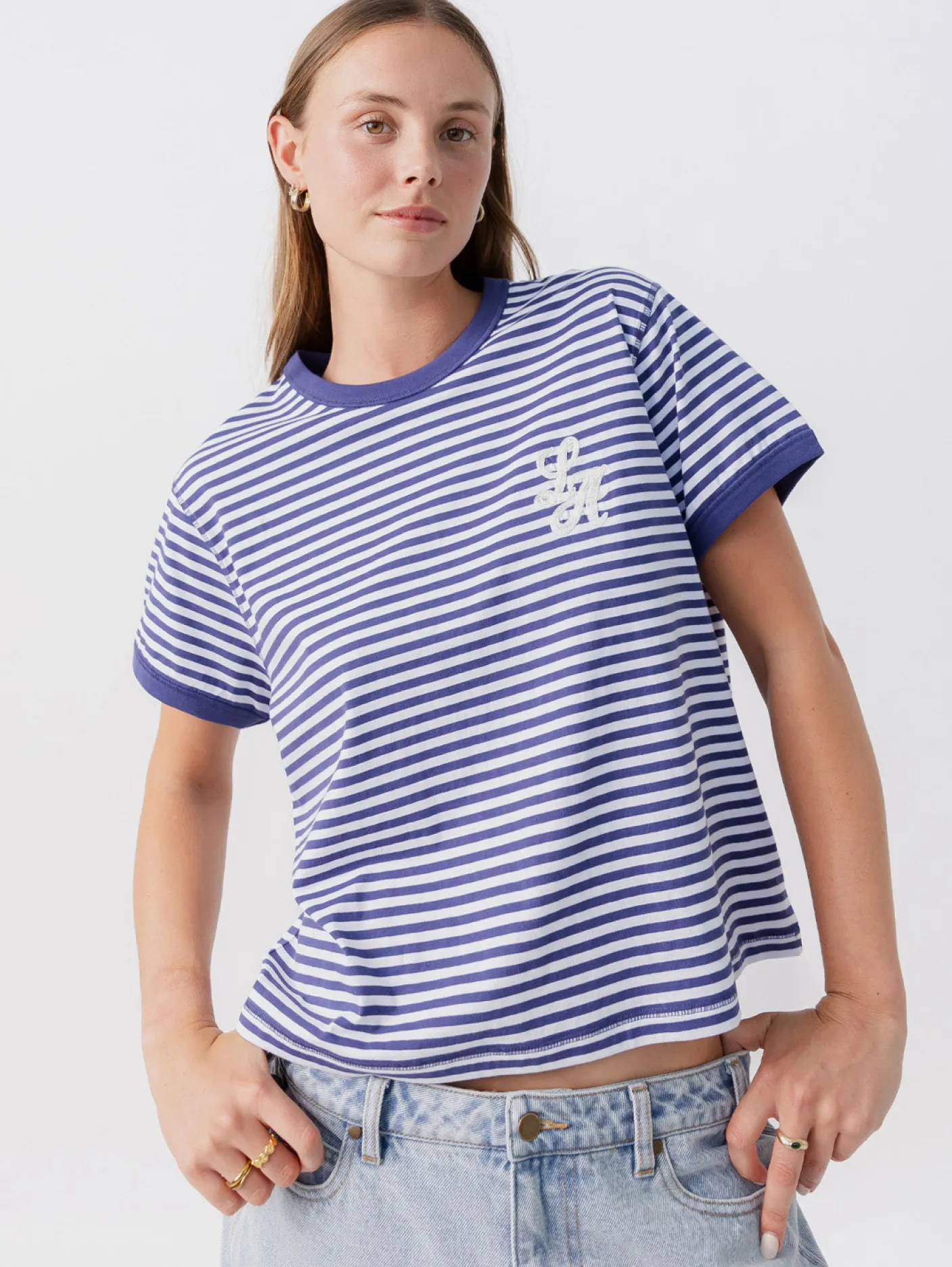 Women LAV Tees & Tanks-Cropped Tee