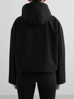 Women Aimn Jackets-Cropped Waterproof Anorak