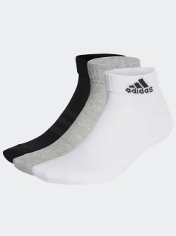 adidas Socks & Underwear-Cushioned Sportswear Ankle Socks 3 Pack Unisex