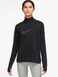 Women Nike Running|Performance-Dri-FIT Swoosh 1/4-Zip Running Top