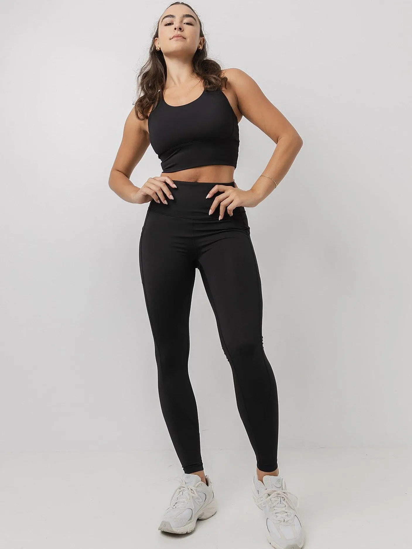 Women Taylor Sport Performance|Tights-Energy Full Length Tight In Black