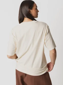 Women adidas Originals Tees & Tanks-Essentials Linear Oversized T-Shirt