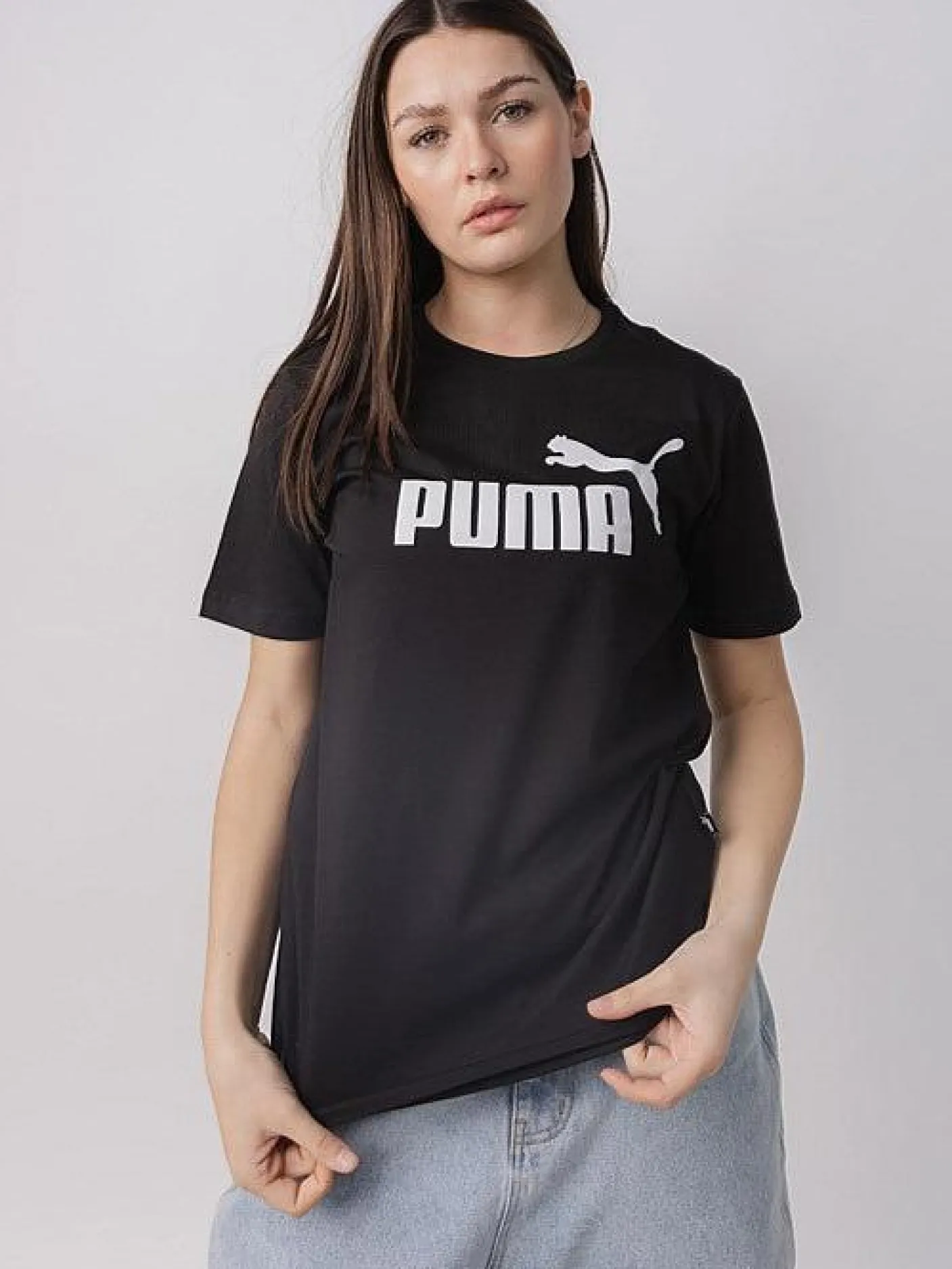 Puma Tees & Singlets-Essentials Logo Tee