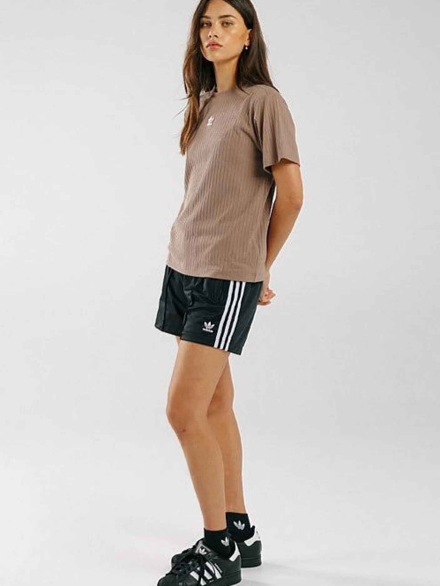 Women adidas Originals Tees & Tanks-Essentials Wide Rib T-Shirt