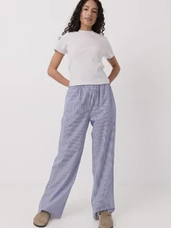 Women Taylor Sport Pants & Sweats-Everyday Pants in Blue Stripe