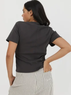 Women Taylor Sport Tees & Tanks-Everyday Tee In Pepper