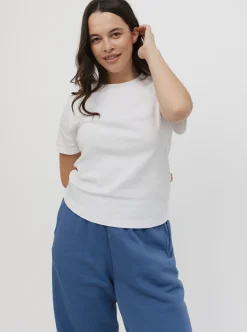 Women Taylor Sport Tees & Tanks-Everyday Tee in White