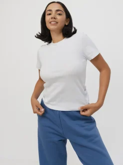 Women Taylor Sport Tees & Tanks-Everyday Tee in White